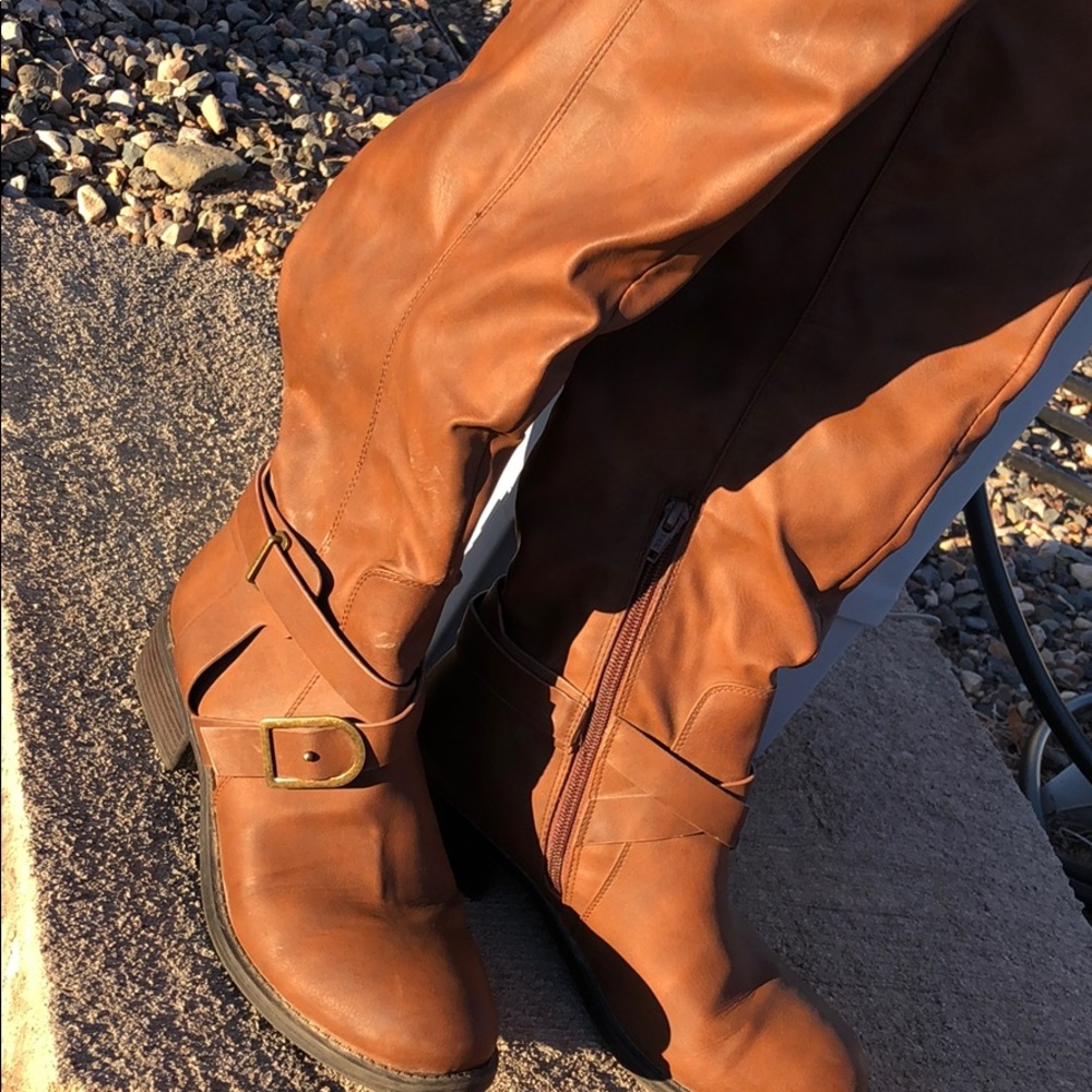 Knee high boots